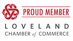 Loveland Chamber Proud member logo